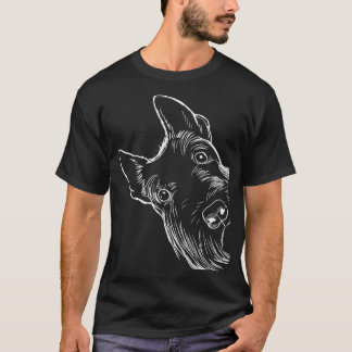 Funny Scottie Dog Scottish Terrier  T-Shirt