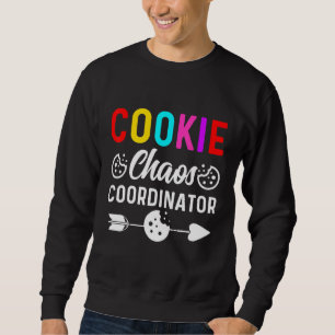 Funny Scout For Girls Cookie Chaos Coordinator Wom Sweatshirt