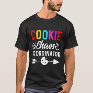 Funny Scout For Girls Cookie Chaos Coordinator Wom T-Shirt