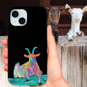 Funny Screaming Goat  iPhone 15 Case