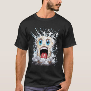 Funny Screaming Tooth Dentist Dental Teeth Squad H T-Shirt