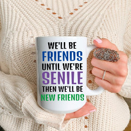 Funny Script Best Friend Birthday | Friendship Mug