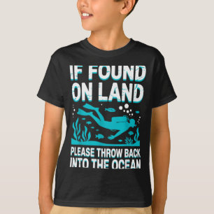 Funny Scuba Diving Art For Men Women Scuba Dive Sc T-Shirt