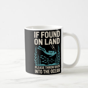 Funny Scuba Diving Art For Men Women Scuba Diver S Coffee Mug