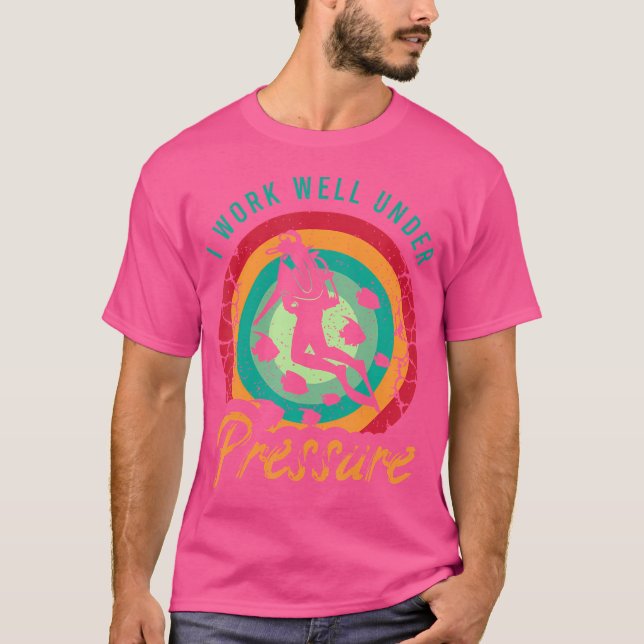Funny Scuba Diving For A Snorkelling Scuba Diver T-Shirt (Front)