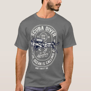 Funny Scuba Diving   Humourous Gift For Divers  T-Shirt