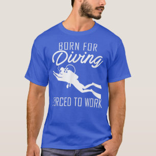 Funny Scuba Diving Saying Freediving Deep Sea I Bo T-Shirt