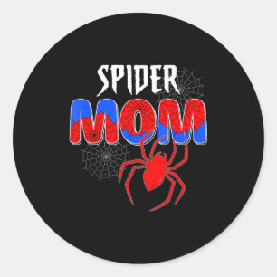 Funny Sders Mom Matching Family Birthday Mother's Classic Round Sticker