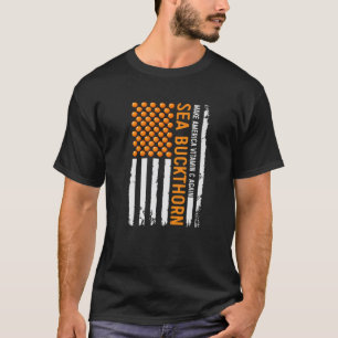 Funny Sea Buckthorn Make America Vitamin C Again U T-Shirt