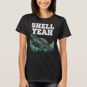 Funny Sea Turtle Art For Men Women Sea Turtle Anim T-Shirt