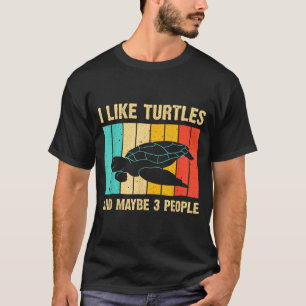 Funny Sea Turtle Novelty For Men Women Tortoise Tu T-Shirt