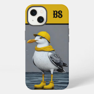 Funny Seagull in Rain Boots – Beach Humour iPhone 13 Case
