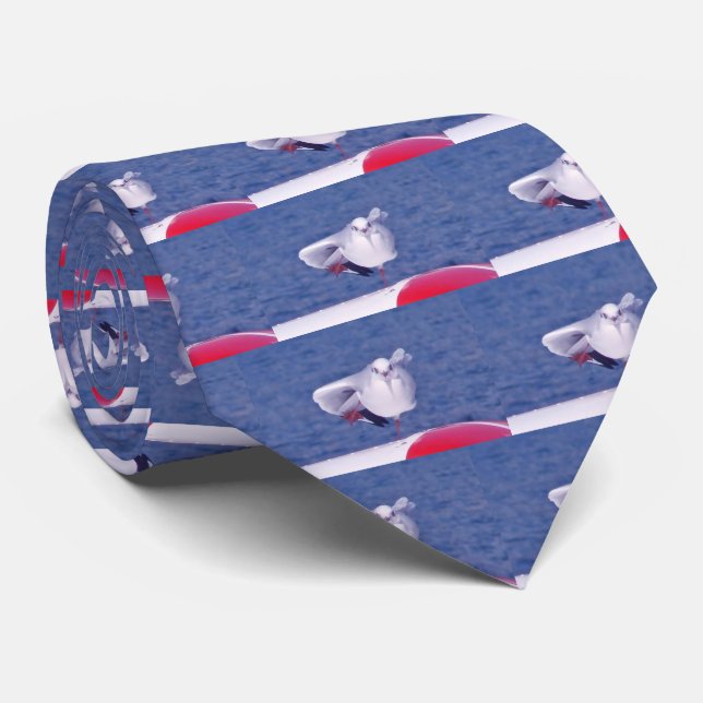 Funny Seagull - Tie (Rolled)