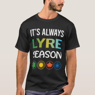 Funny Season Lyre T-Shirt