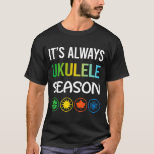 Funny Season Ukulele  T-Shirt