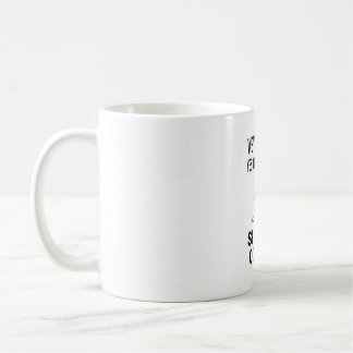 Funny Second Coffee Quote Minimal Line Art Mug