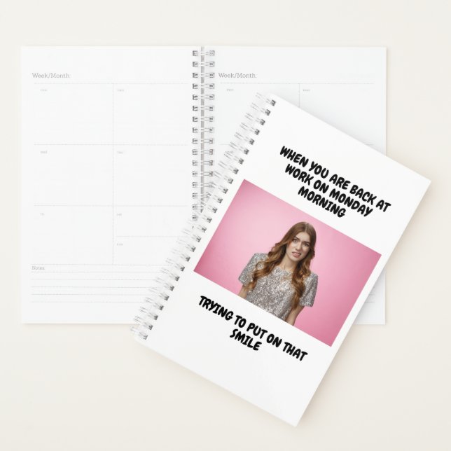 Funny Secret Santa gift - Planner (Display)