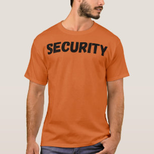 Funny Security Halloween Costume  Lazy Family Cost T-Shirt