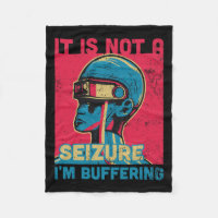 Funny Seizure - Purple Ribbon For Epilepsy Awarene