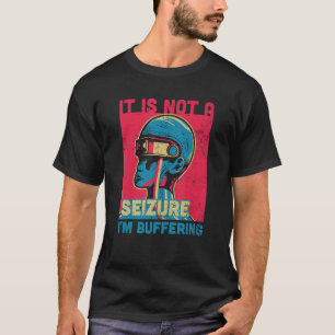 Funny Seizure - Purple ribbon for Epilepsy Awarene T-Shirt