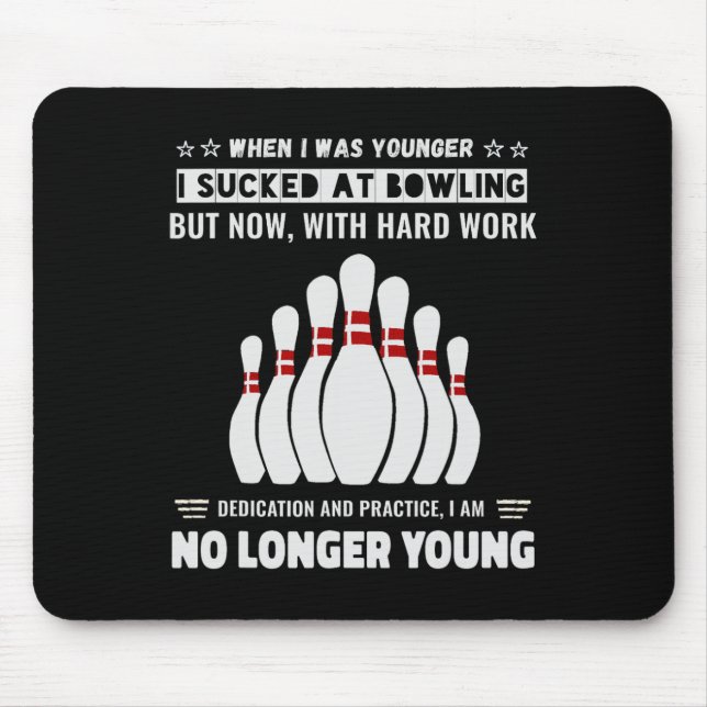 Funny Self-deprivation Humour Novelty Men Womens B Mouse Mat (Front)