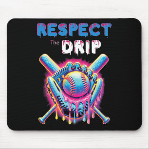 Funny Sell Drip Ice Cream Dripping Respect The Dri Mouse Mat