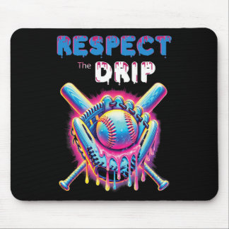 Funny Sell Drip Ice Cream Dripping Respect The Dri Mouse Mat
