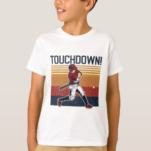 Funny Sell Footll Touchdown Sports Humour Home Run T-Shirt