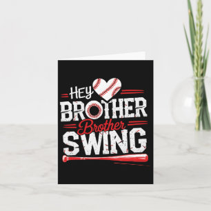 Funny Sell Hey Brother Brother Swing  Card