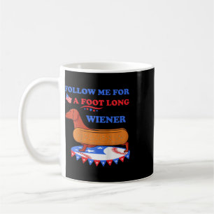 Funny Sell Hot Dog Wiener Weenie Dog 4th Of July P Coffee Mug