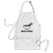 Funny Send Noods cooking Chef Baking Pocket