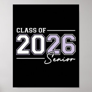 Funny Senior 2026 Cl Of 2026 Seniors Ck To School Poster