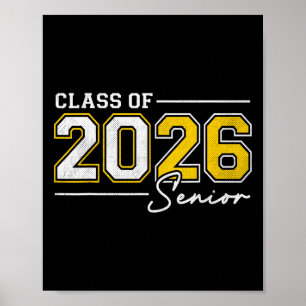 Funny Senior 2026 Cl Of 2026 Seniors Ck To School Poster