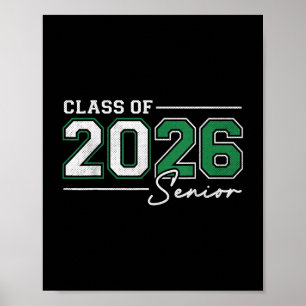 Funny Senior 2026 Class Of 2026 Seniors Back To Sc Poster