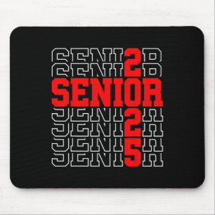 Funny Senior Graduation Gift Cl Of 2025 Senior Boy Mouse Mat