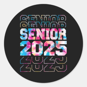 Funny Senior Graduation Gifts Cl Of 2025 Senior Me Classic Round Sticker
