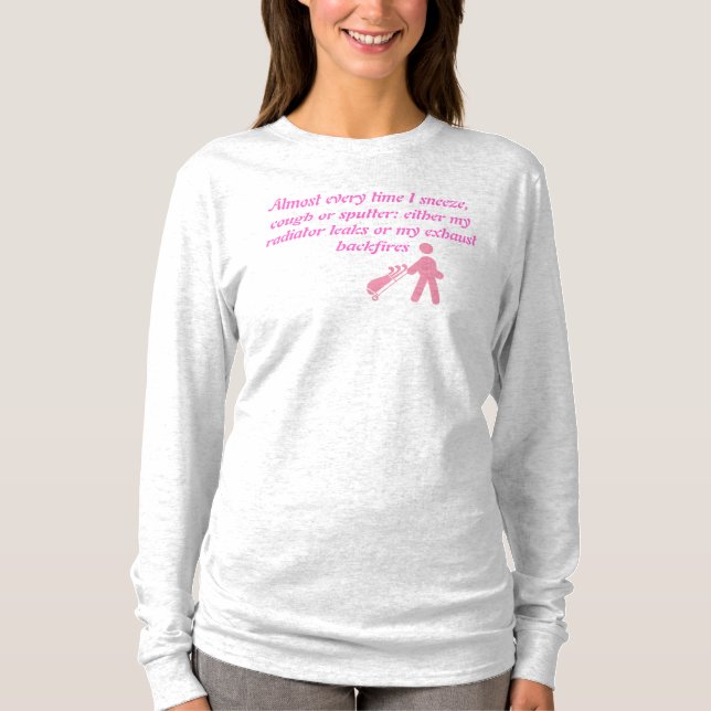 Funny senior text, golf green army T-Shirt (Front)