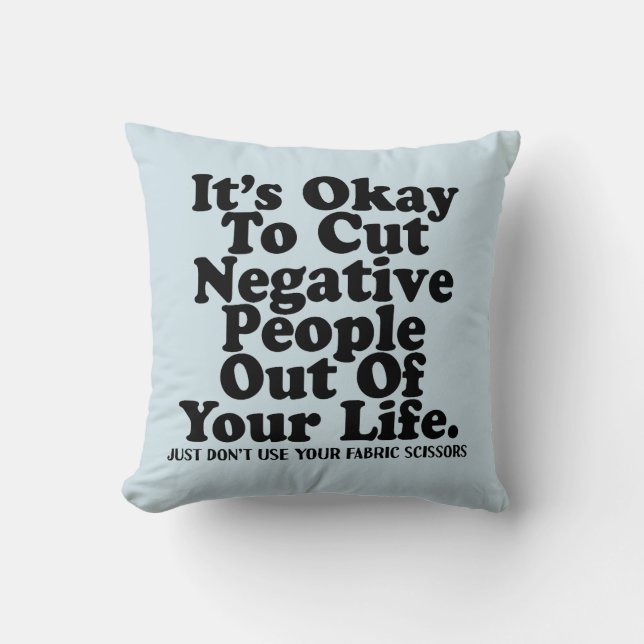 Funny Sewing Fabric Scissors Quote Quilter Sewist  Cushion (Front)