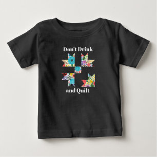 Funny Sewing Quilting Lovers Baby T-Shirt