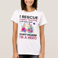 Funny Sewing Quote Vintage Floral Sewing Machine