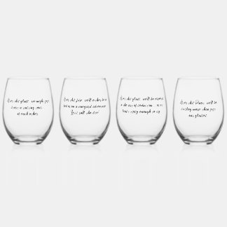Funny Sexy Wine Glasses for Date Night