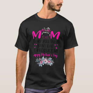 Funny Shag Mother Best Mum Joke Mothers Day Matchi T-Shirt