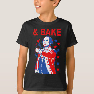 Funny Shake And Bake 4th Of July Couple Matching A T-Shirt
