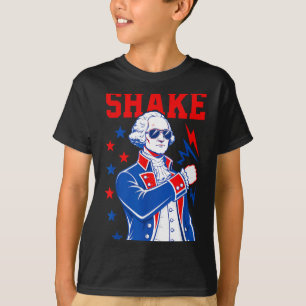 Funny Shake And Bake 4th Of July Couple Matching T-Shirt