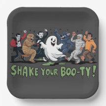 Funny Shake your Boo-ty Vampire Mummy Ghost 