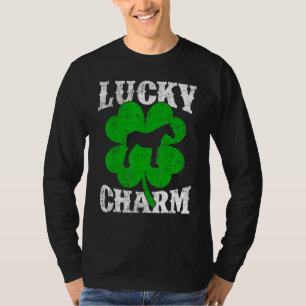 Funny Shamrock Leaf Lucky Charm Mule St Patrick's T-Shirt
