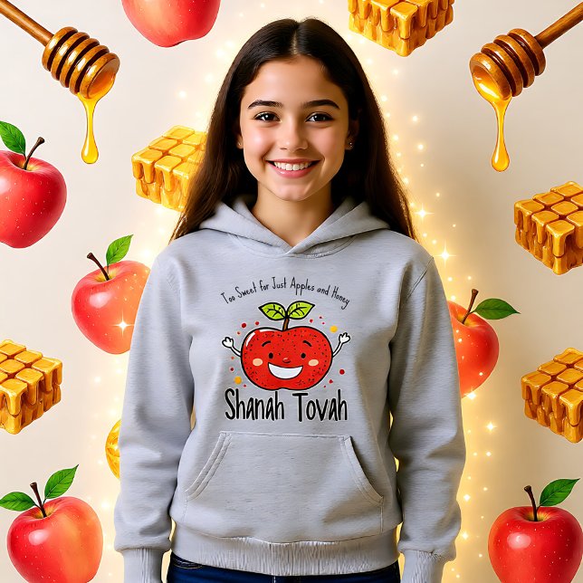  🍎Funny Shanah Tovah with custom text (🍎Funny Shanah Tovah with custom text Hoodie)