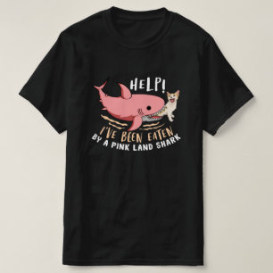 Funny shark and cat combined  T-Shirt