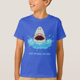 Funny Shark custom name & text T-Shirt