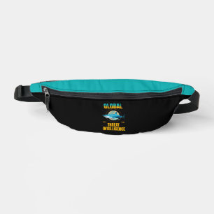 Funny Shark Cyber Security Expert Bum Bags